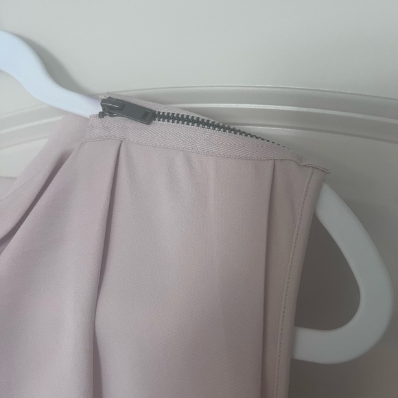 Reiss Pale Mauve/cream colored dress for work or dinner - Picture 5 of 8